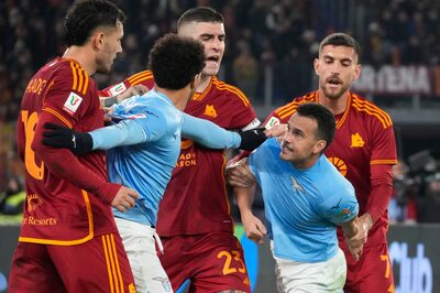 Italian Cup: Lazio Knock Out Roma With 1-0 Win in Fiery Derby