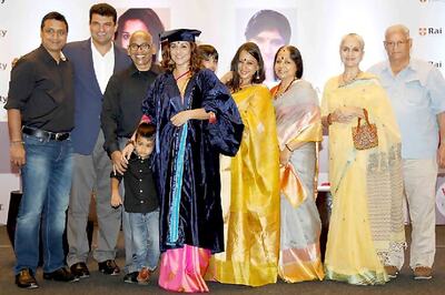 Vidya Balan gets honorary doctorate for her contribution to Indian cinema