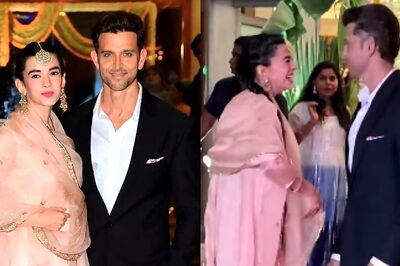 Hrithik Roshan-Saba Azad Can't Keep Eyes Off Each Other At Madhu Mantena-Ira Trivedi Wedding; Watch