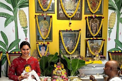 Upasana Celebrates First Varalakshmi Vratham With Daughter Klin Kaara; Ram Charan Reacts