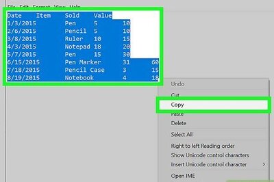 How to Copy Paste Tab Delimited Text Into Excel