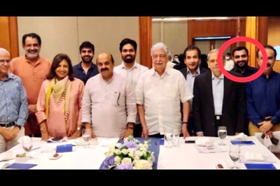 Photo of K'taka CM Bommai's Son from Official Meet Raises Eyebrows, Cong Questions 'Dynastic Politics'