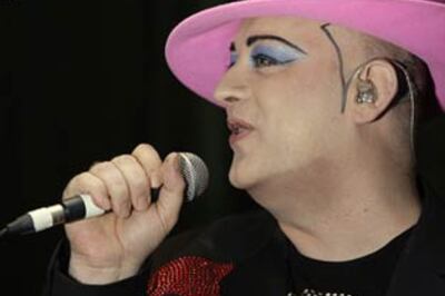 Rocker Boy George convicted for bizarre crime