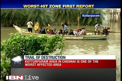 NDRF intensifies rescue mission in Kotturpuram, distributes relief materials