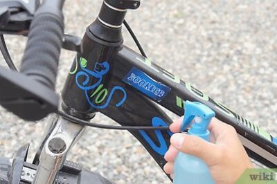 How to Take Stickers Off a Bike