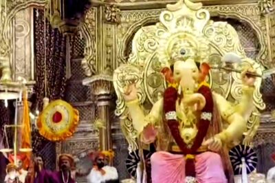Nitin Desai's Last Creation, Lalbaugcha Raja's Ganesh Chaturthi Pandal, Unveiled