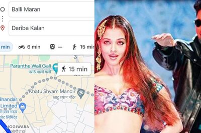 Gulzar's 'Ballimaran Se Daribe Talak' in 'Kajra Re' Looks Like This on Delhi's Google Maps