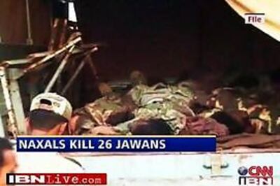 Search for Naxals after attack, toll up to 27