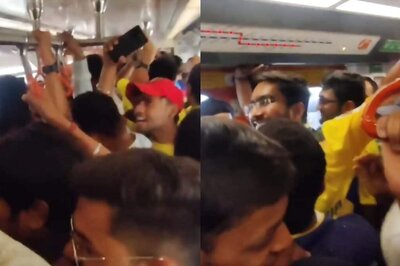 Watch IPL 2023 Final: CSK Fans Take Over Ahmedabad Metro With 'Dhoni, Dhoni' Chants