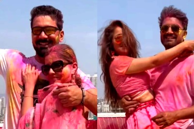 Rubina Dilaik Dances with Srishty Rode on Holi; Sharad Kelkar Imitates Samantha's Oo Antava Step