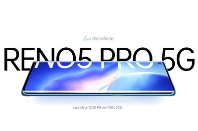 Oppo Reno 5 Pro 5G to Launch in India on January 18, Will Pack MediaTek Dimensity 1000 Plus SoC