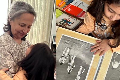 Sharmila Tagore and Granddaughter Inaaya Bond Over Mansoor Ali Khan, See Photo Album