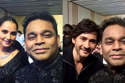 AR Rahman Attends Sania Mirza's Farewell Bash, Posts Priceless Selfies With Her And Mahesh Babu