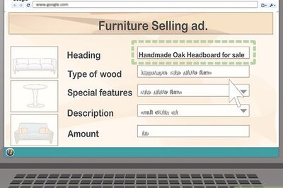 How to Sell Homemade Furniture