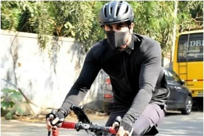 Ranbir Kapoor Spends His Sunday Cycling Around Mumbai