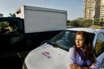 Mumbai's new cab service all female