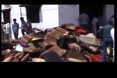 Fire in a timber yard on the outskirts of Bangalore, 6 dead