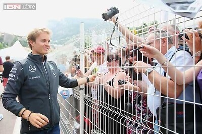 Mercedes driver Nico Rosberg takes pole position for Monaco Grand Prix