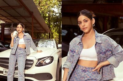 Alaya F's Latest Denim Co-Ord Set Is A Must-Have Addition To Your Wardrobe