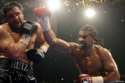 WBA heavyweight champion Haye retains title