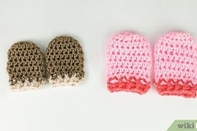 How to Crochet Mittens for Babies