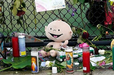 Doctor Collecting Photos From Debris Of Collapsed Condo